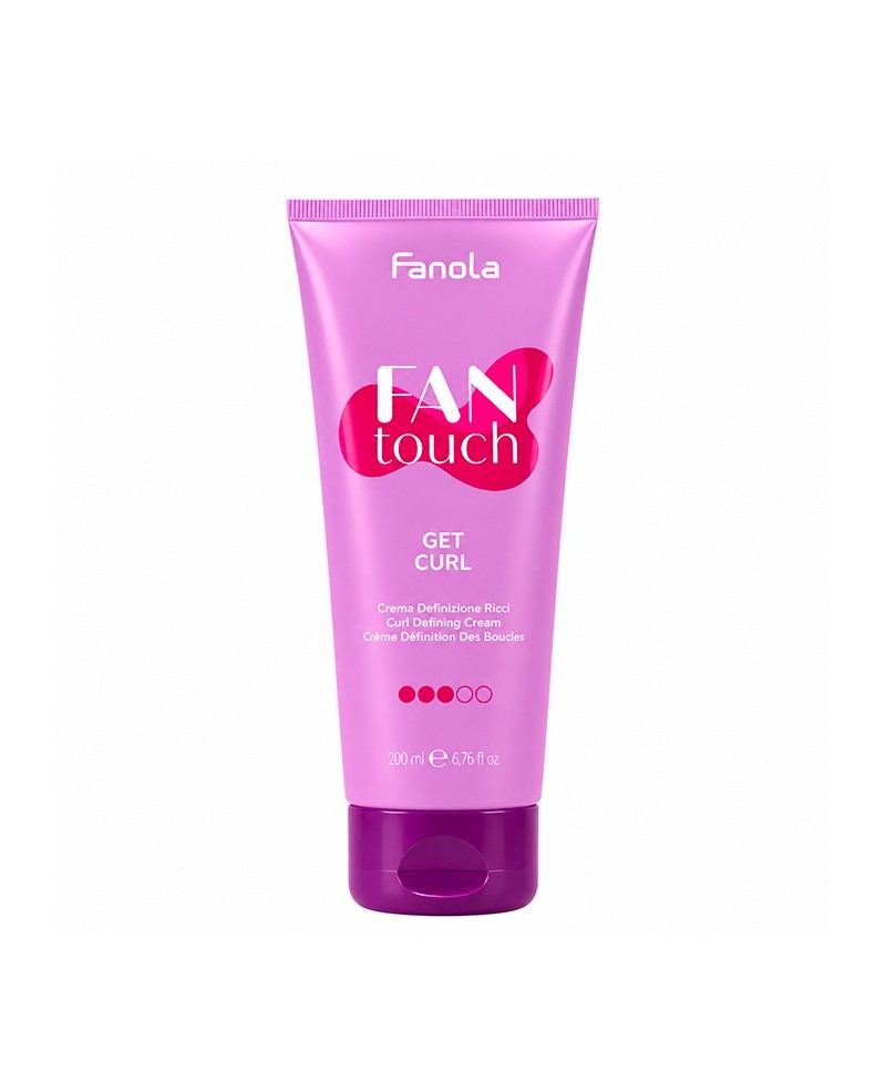 Defining Cream for Curly Hair - 200ml-Fanola FANTOUCH GET CURL