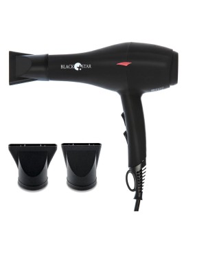 Phon Professionale per Capelli-2000W-1Kg-Black Star Turbo Piuma 5.0 NERO