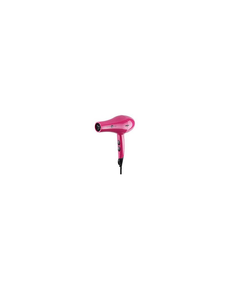 Phon Professionale per Capelli-2000W-1Kg-Black Star Turbo Piuma 5.0. FUCSIA