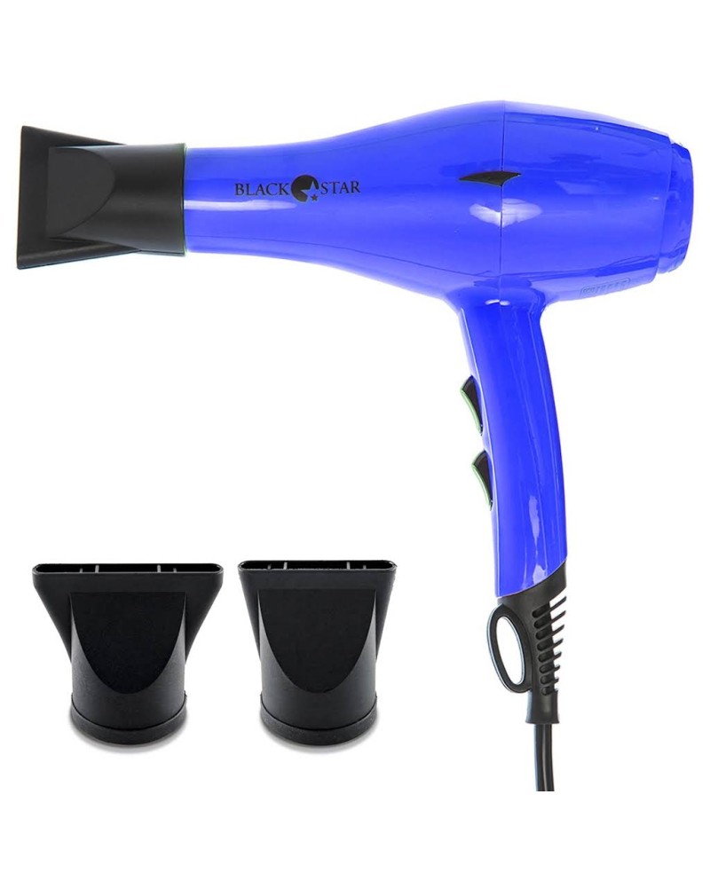 Professional Hair Dryer - 2000W- Black Star Turbo Piuma 5.0. BLUE