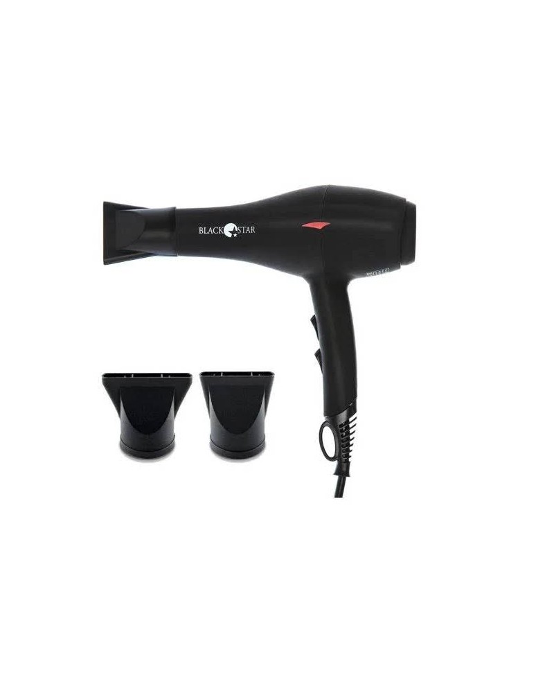 Professional Hair Dryer - 1700W - 1kg - Black Star Turbo Piuma 3.0