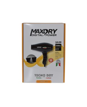 Phon Professionale per Capelli-2500 W-Tecno Dry MaxDry Superpower.