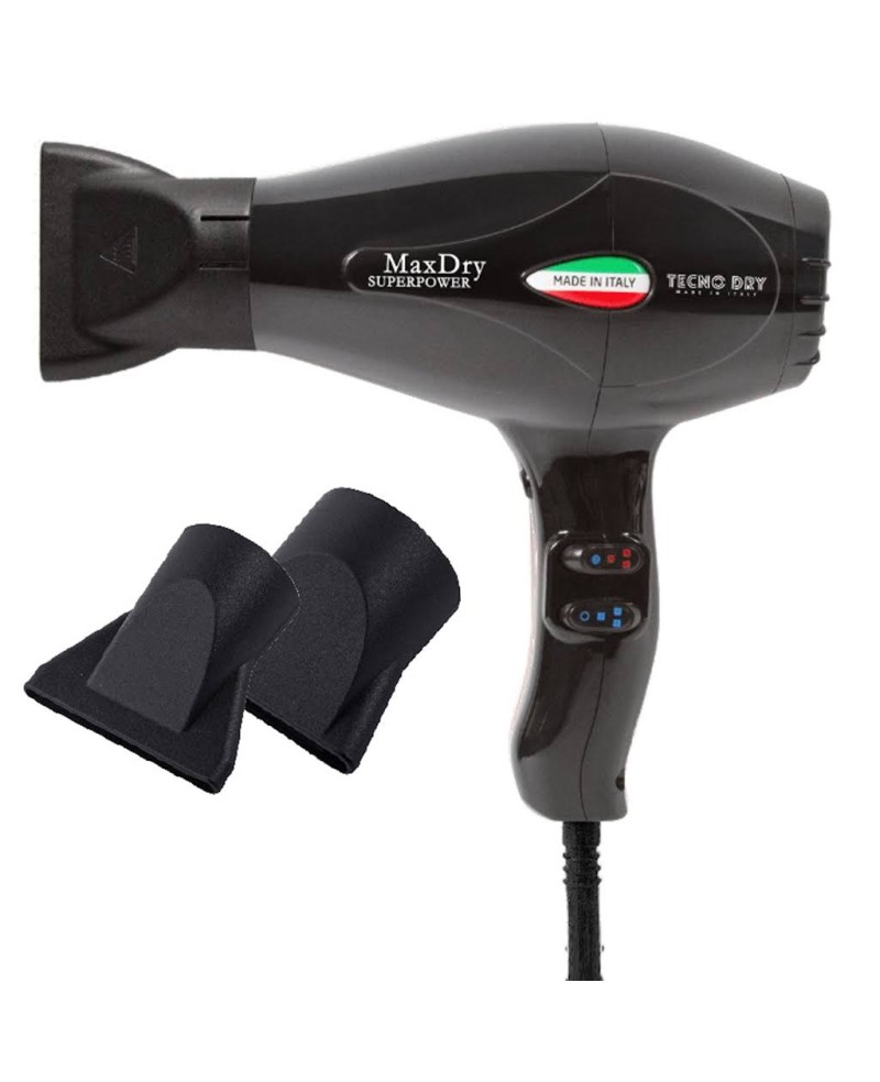 Phon Professionale per Capelli-2500 W-Tecno Dry MaxDry Superpower.