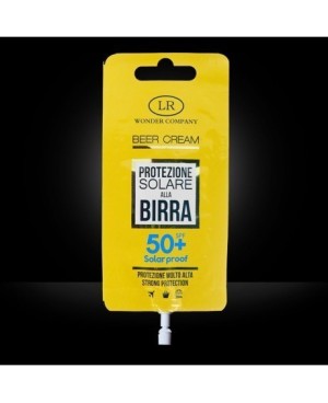 Super Abbronzante alla Birra LR WONDER COMPANY Viso/Corpo protezione 50 SPF 15 ml