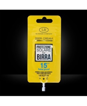 Super Abbronzante alla Birra LR WONDER COMPANY Viso/Corpo protezione 15 SPF 15 ml