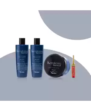 Kit Capelli Keraterm - Shampoo 2 pezzi da 300ml + Maschera 300ml Fanola