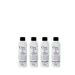 Emulsión oxidante de agua oxigenada para cabello 150ml - Oro Therapy