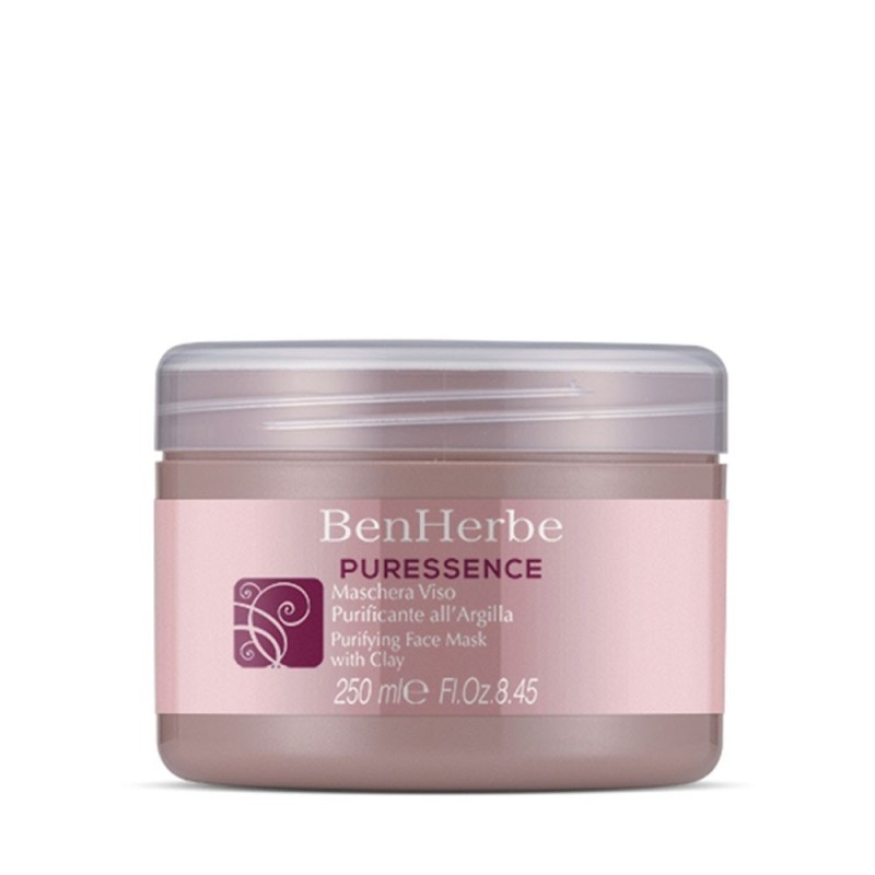 Purifying Face Mask with Oily Clay 250ml - Ben Herbe Puressence