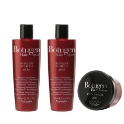 Botugen Hair Kit Reconstructing Treatment Shampoo for Straight-Curly Hair 2 pieces of 300ml + Mask 300ml Fanola