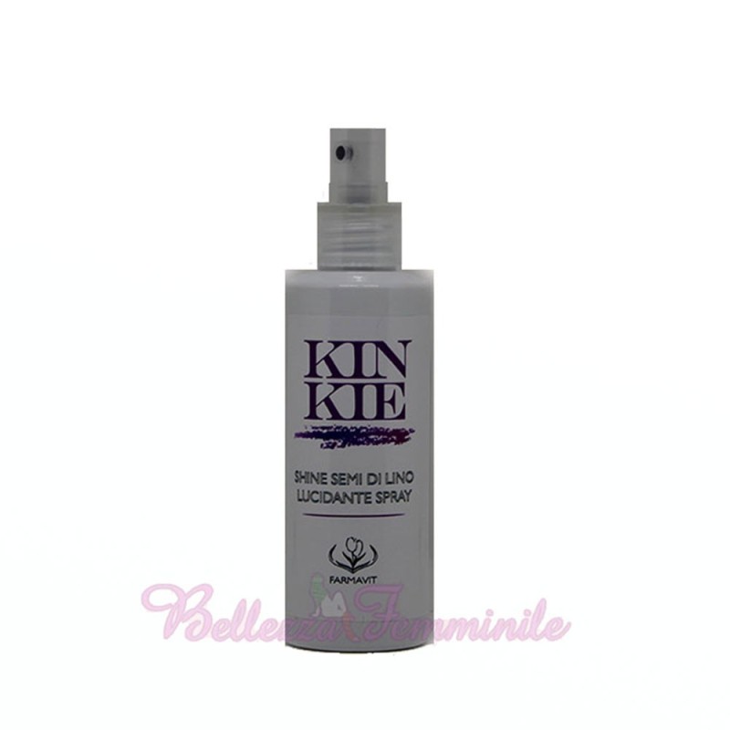 Lucidante Spray Shine Semi di Lino KIN KIE 150ml - Farmavit