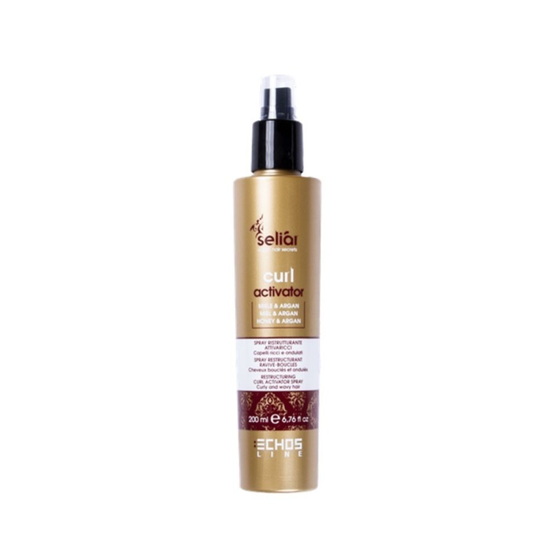 Spray ristrutturante attivaricci capelli ricci e ondulati 200 ml - Seliar Curl
