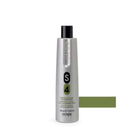 Schuppenshampoo für Haar und Haut mit Schuppen S4 350 ML- Echosline