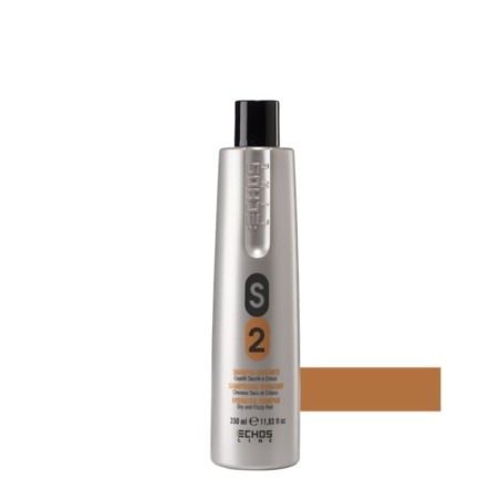 Shampoo Idratante per capelli secchi e crespi S2 350 ml - Echosoline