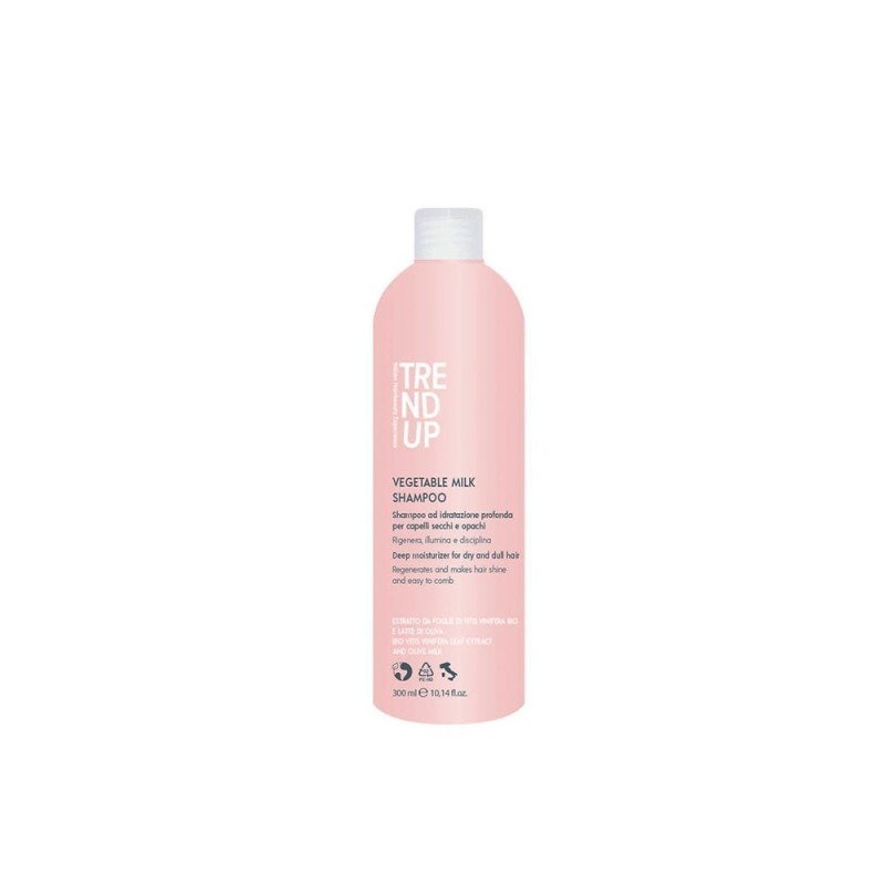 Shampoing Cheveux Secs-Ternes Hydratation Profonde Lait Végétal Tendance UP 300 ml