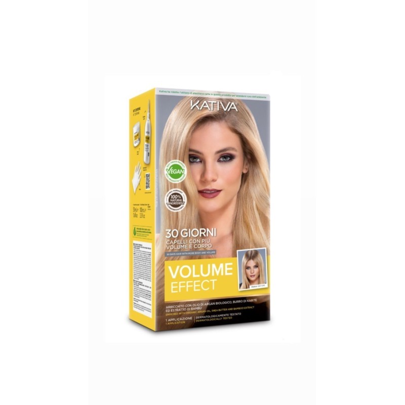 Kativa Volume Kit Straight-Curly Hair 30 Days With More Volume and Body