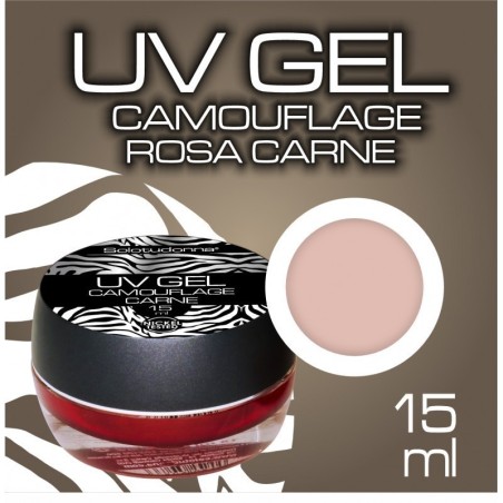 UV Gel Nails Camouflage Flesh Pink 15 ml - Solo Tu Donna