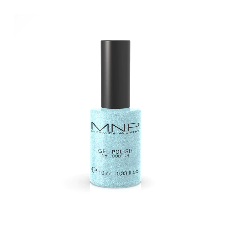 Gel Semipermanente Polish Glitter Azzurro MNP Mesauda 51 Nail Pro