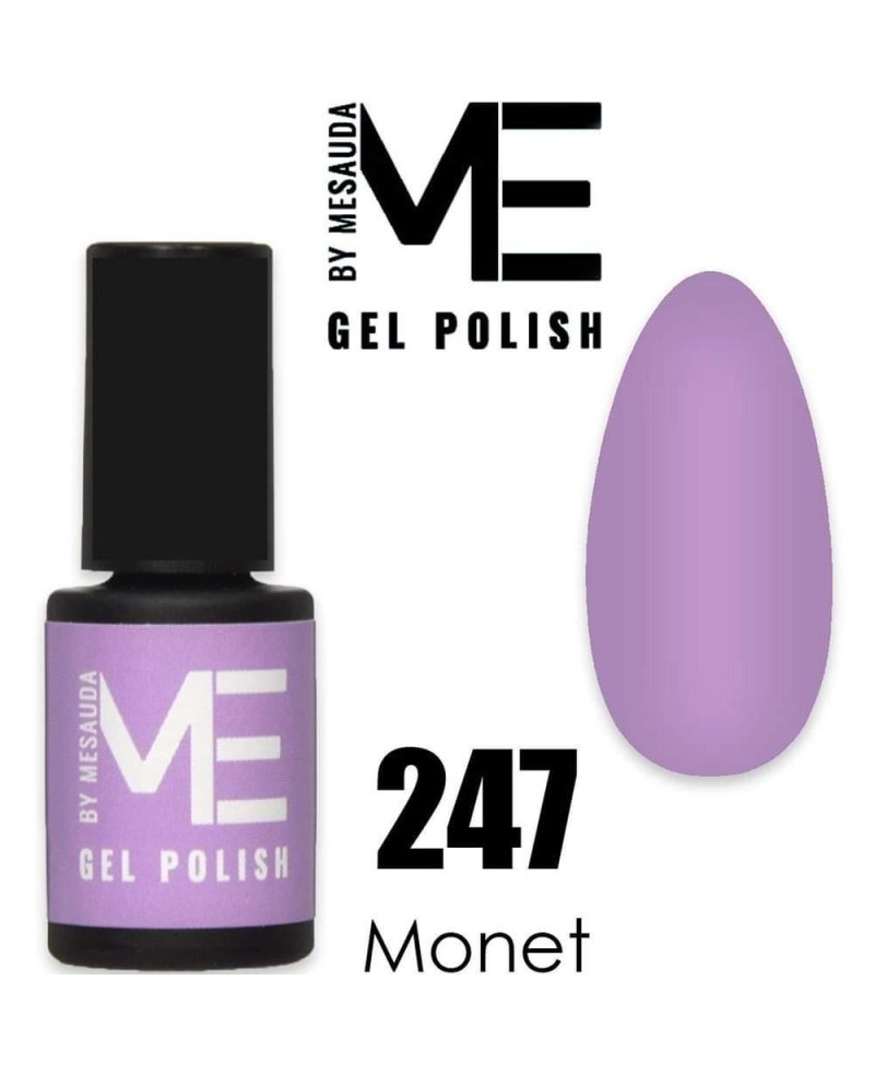 Smalto Gel Polish Unghie Semipermanente UV/LED Monet 247 - MNP Mesauda Milano