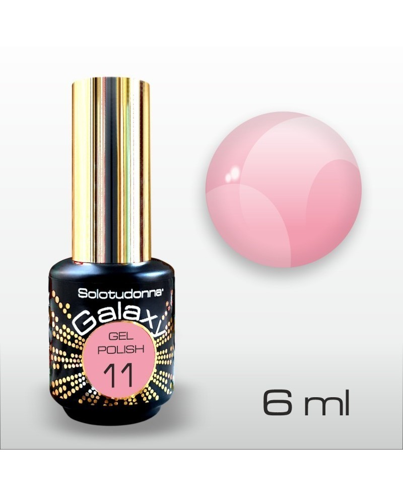 Semipermanente Unghie Gel Polish Pink Blush Galaxy 11 - Solotudonna