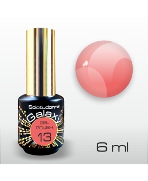 Semipermanente Unghie Gel Polish Light Coral Galaxy 13 - Solotudonna