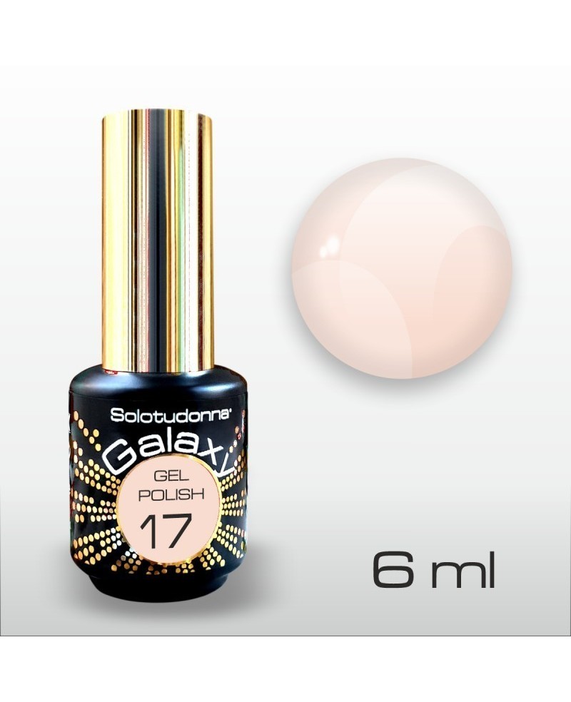 Semipermanente Unghie Gel Polish Cloud Pink Galaxy 17 - Solotudonna