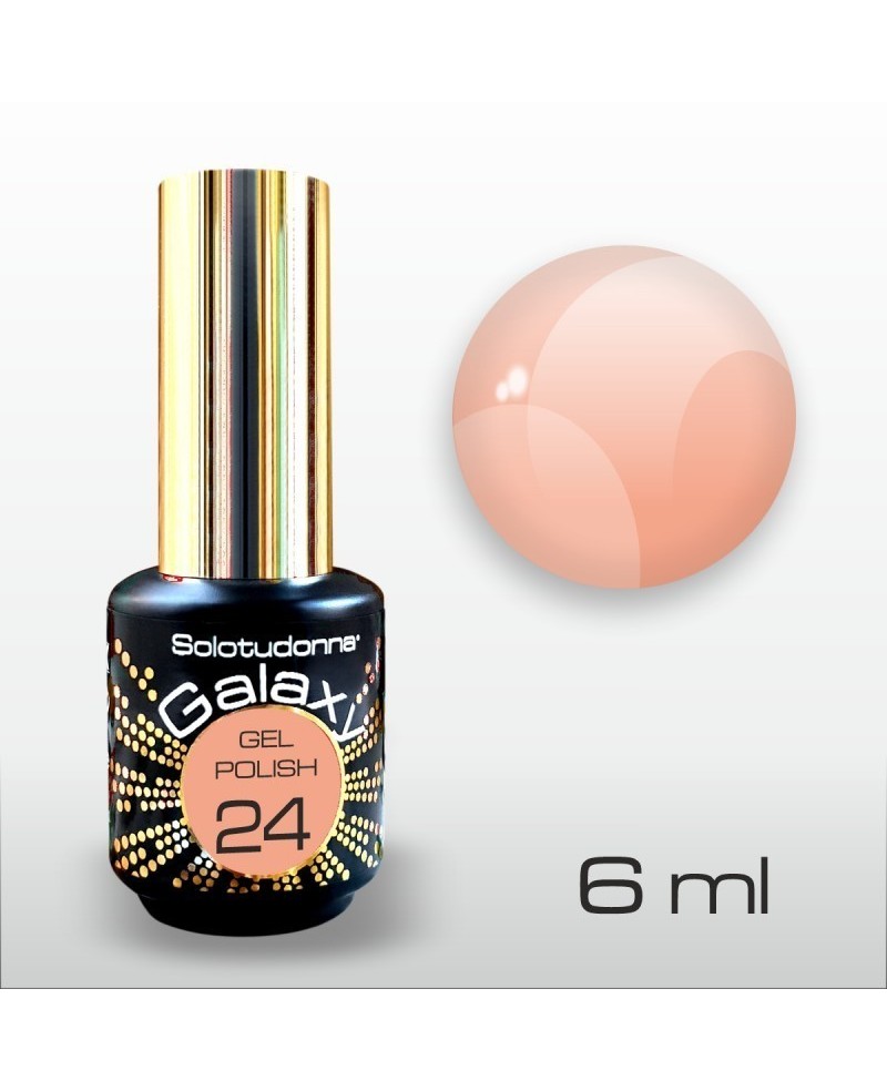 Semipermanente Unghie Gel Polish Salmon Galaxy 24 - Solotudonna