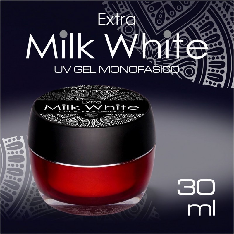 UV Gel Monofasico Bianco Latte - 30 ml - Lux Version - Solotudonna