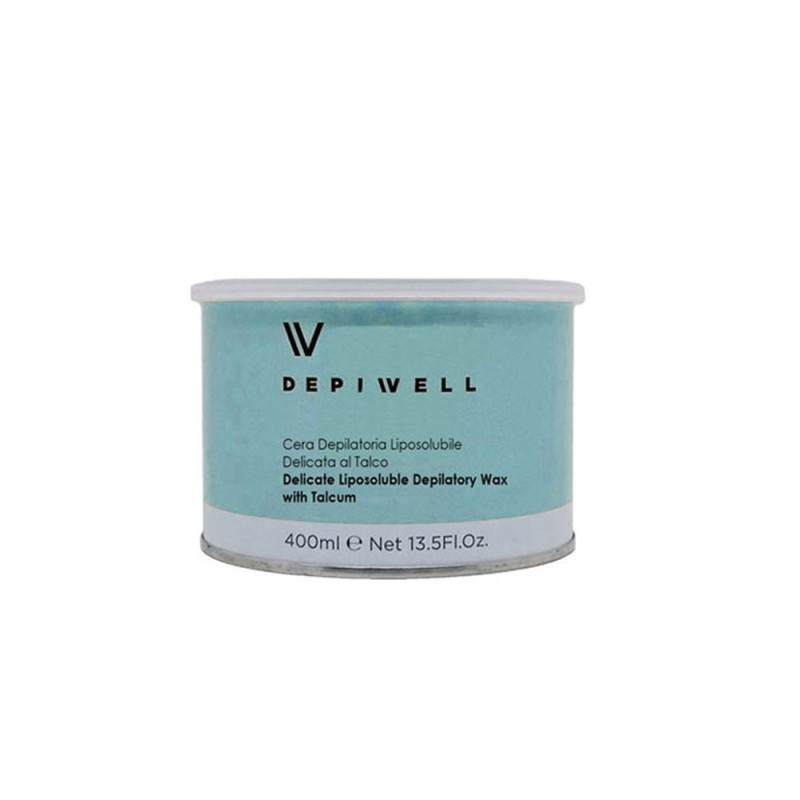 Cera depilatoria viso - corpo liposolubile professionale Depiwell vaso  400 ml