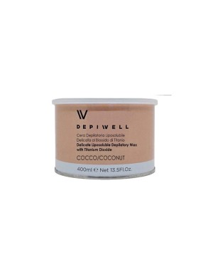 Cera depilatoria viso - corpo liposolubile professionale Depiwell vaso  400 ml