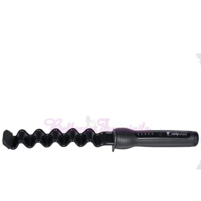Zigzag Hair Iron. Angled curls - Only Wavy Perfect beauty