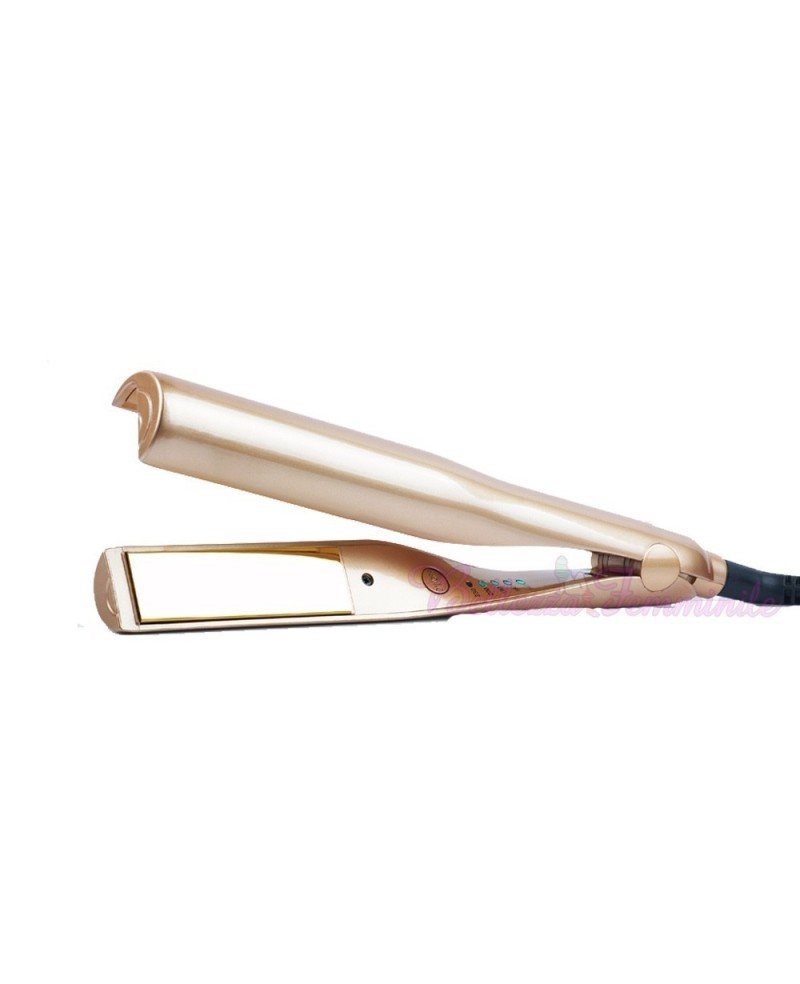 Perfect beauty Spin Loops 2in1 Curved Straightener for Waves, Curls and Straights