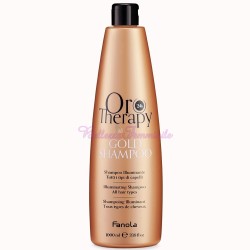 Shampooing 24k à base d'huile d'argan 1000 ml d'or pur - Fanola Oro Therapy