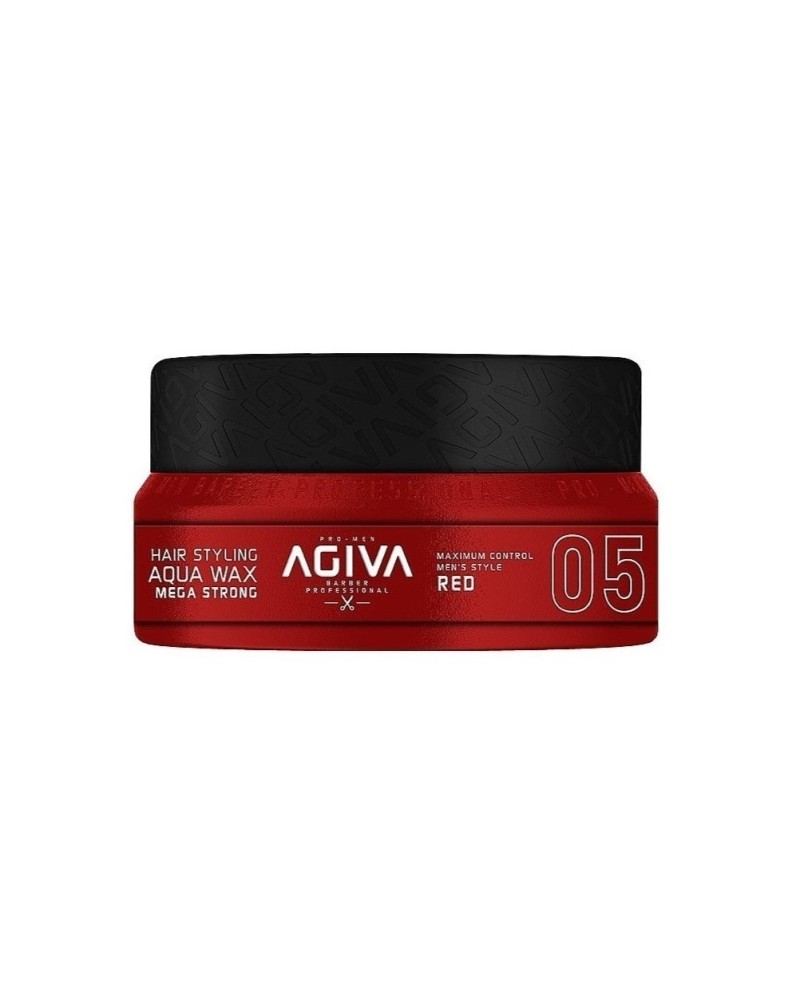 Hair Wax 05 Mega Strong Red 90ml – Agiva NEW