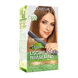 Kativa Kit  capelli per Lisciatura Brasiliana Vegana