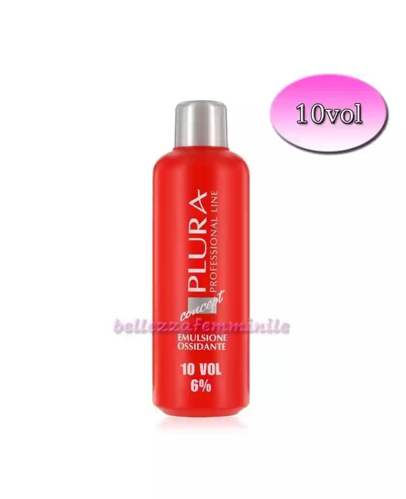 Oxygenated Water Oxidizing Emulsion For Hair 1000ml - Plura