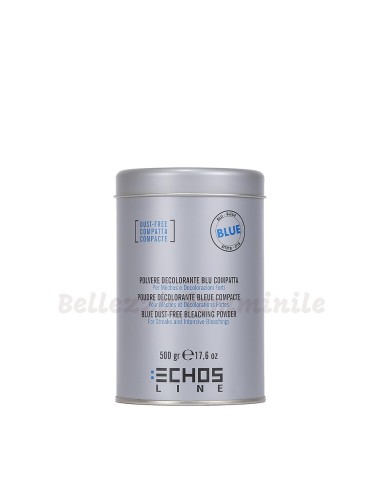 Compact Blue Bleaching Powder Without Ammonia for hair 500g - Echosline.