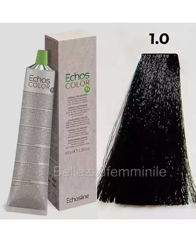 Professional line hair color cream dye 100 ml - Echosline without PPD and Resorcin