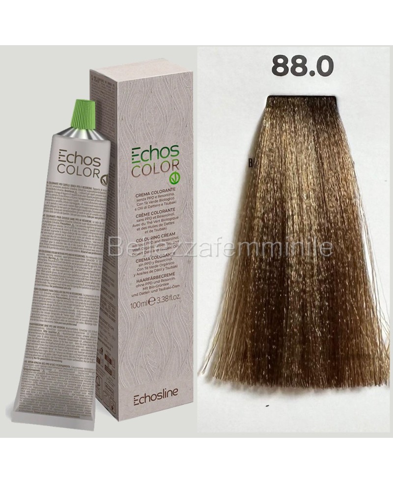 Professional line hair color cream dye 100 ml - Echosline without PPD and Resorcin