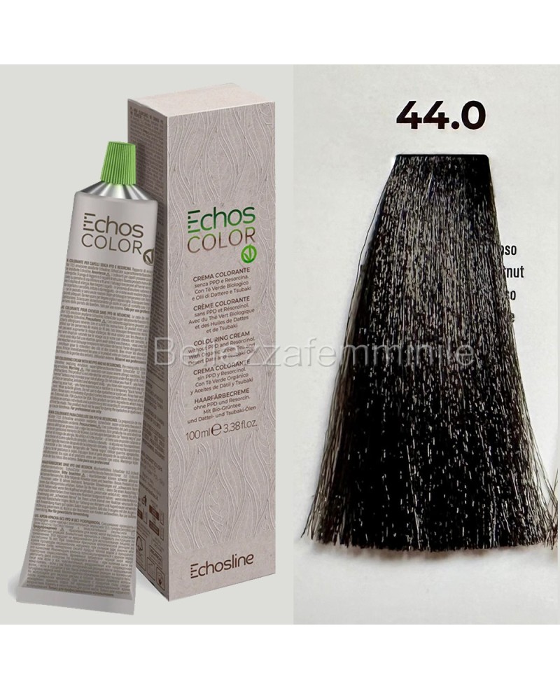 Professional line hair color cream dye 100 ml - Echosline without PPD and Resorcin