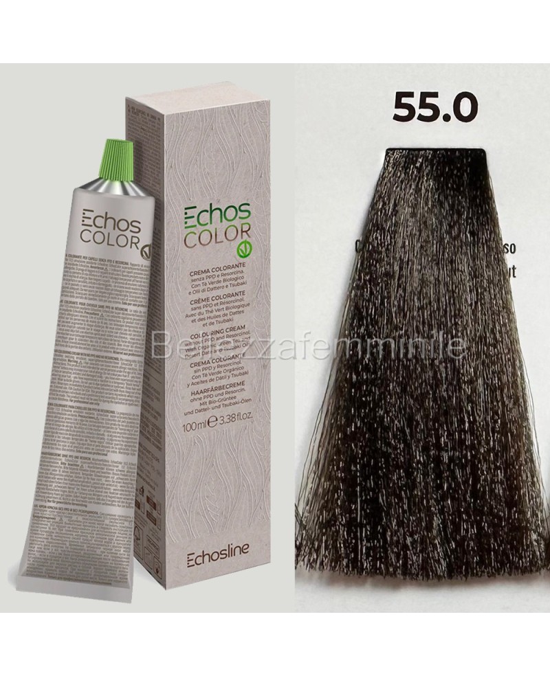 Tinta crema colore Capelli linea professionale 100 ml - Echosline senza PPD e Resorcina