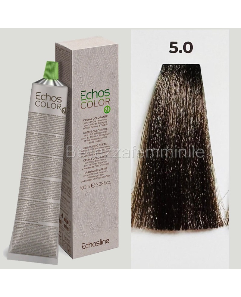 Professional line hair color cream dye 100 ml - Echosline without PPD and Resorcin