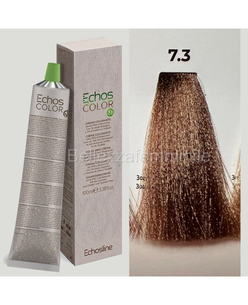 Professional line hair color cream dye 100 ml - Echosline without PPD and Resorcin