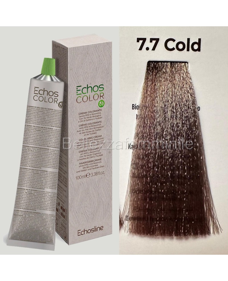 Professional line hair color cream dye 100 ml - Echosline without PPD and Resorcin