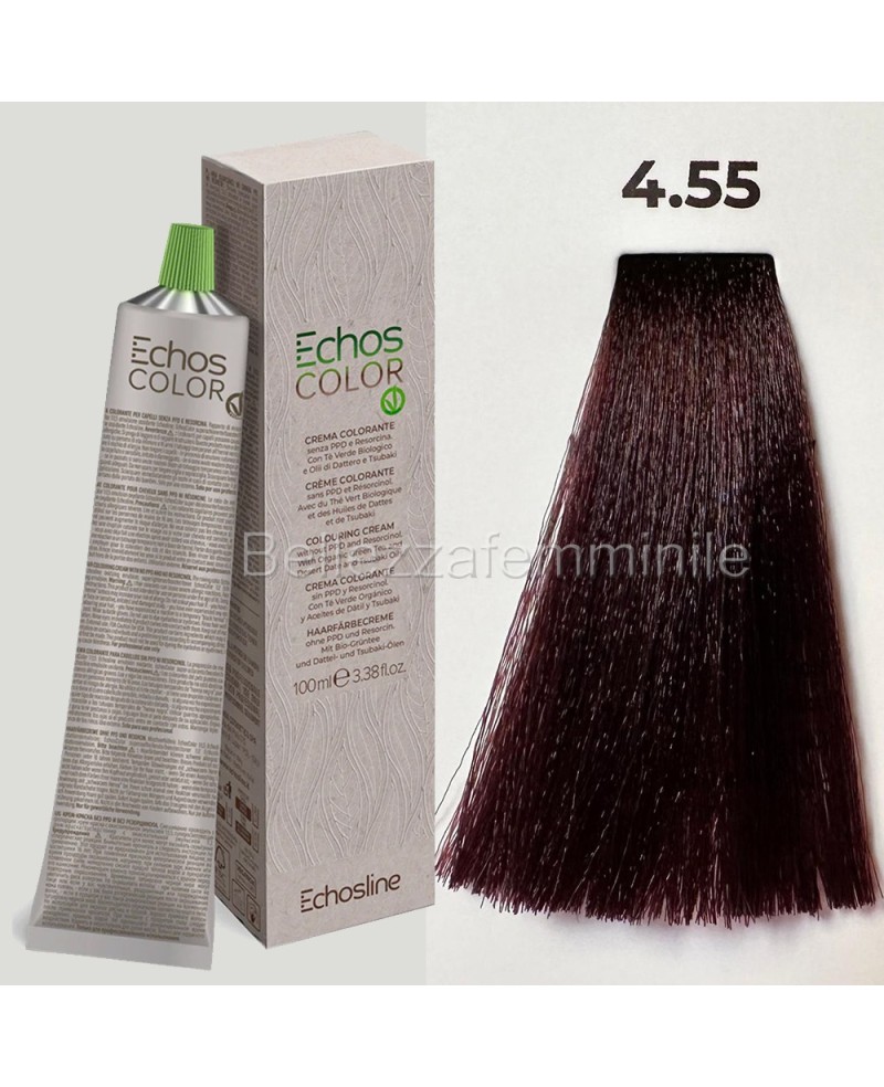 Tinta crema colore Capelli linea professionale 100 ml - Echosline senza PPD e Resorcina