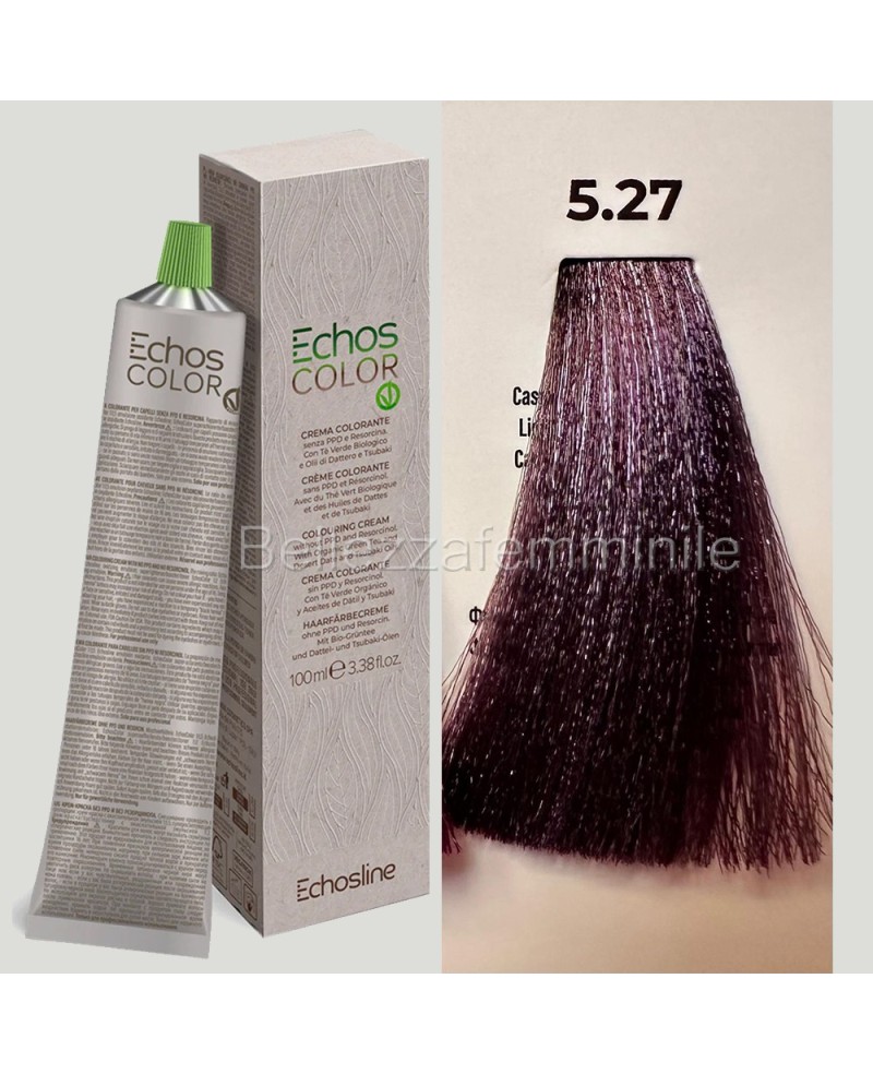 Professional line hair color cream dye 100 ml - Echosline without PPD and Resorcin