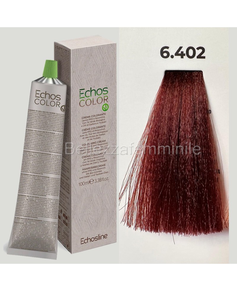 Professional line hair color cream dye 100 ml - Echosline without PPD and Resorcin