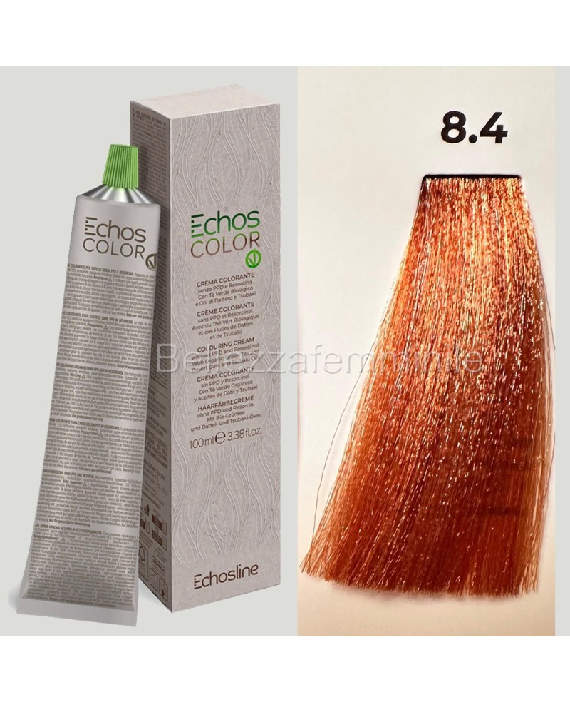 Professional line hair color cream dye 100 ml - Echosline without PPD and Resorcin