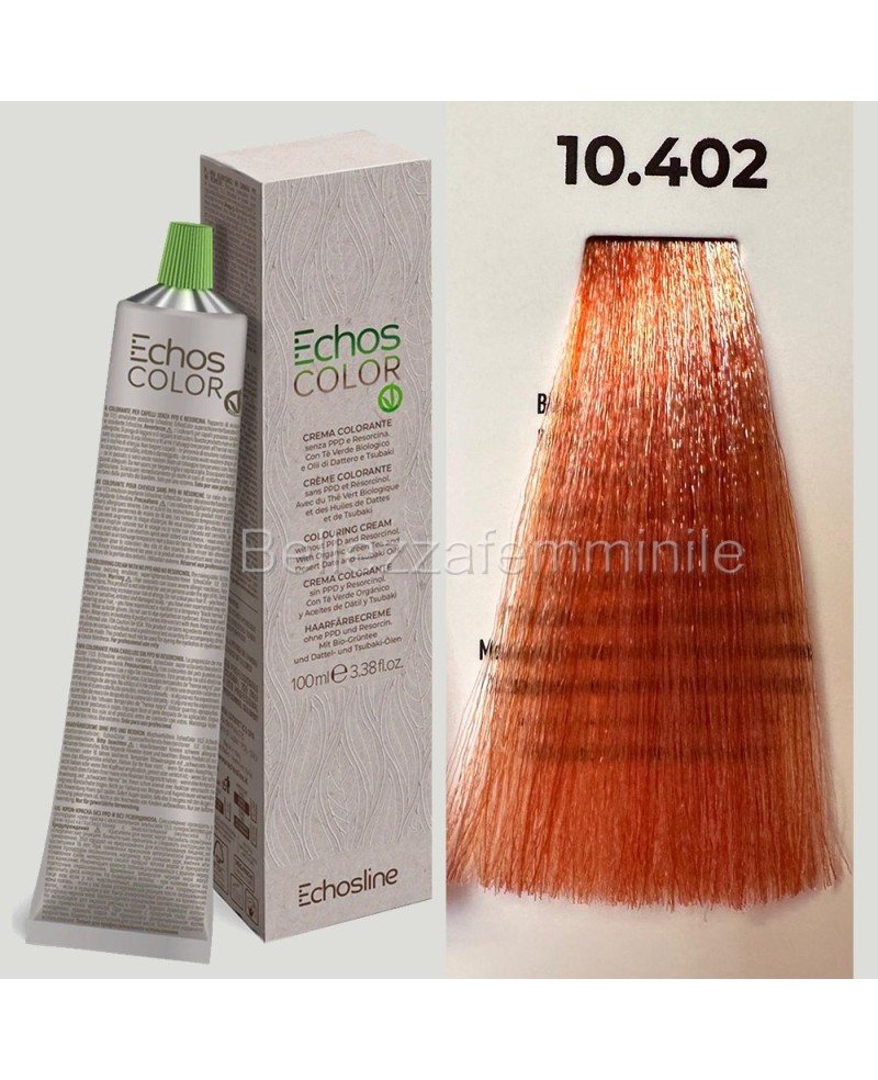 Professional line hair color cream dye 100 ml - Echosline without PPD and Resorcin