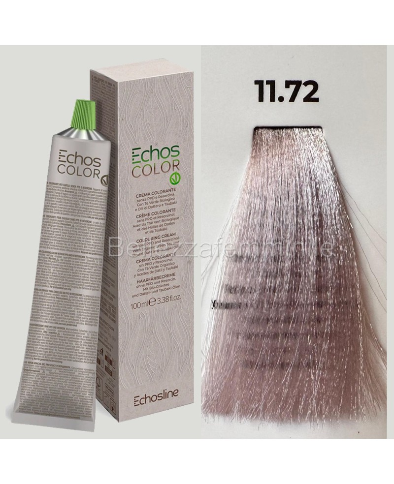 Professional line hair color cream dye 100 ml - Echosline without PPD and Resorcin