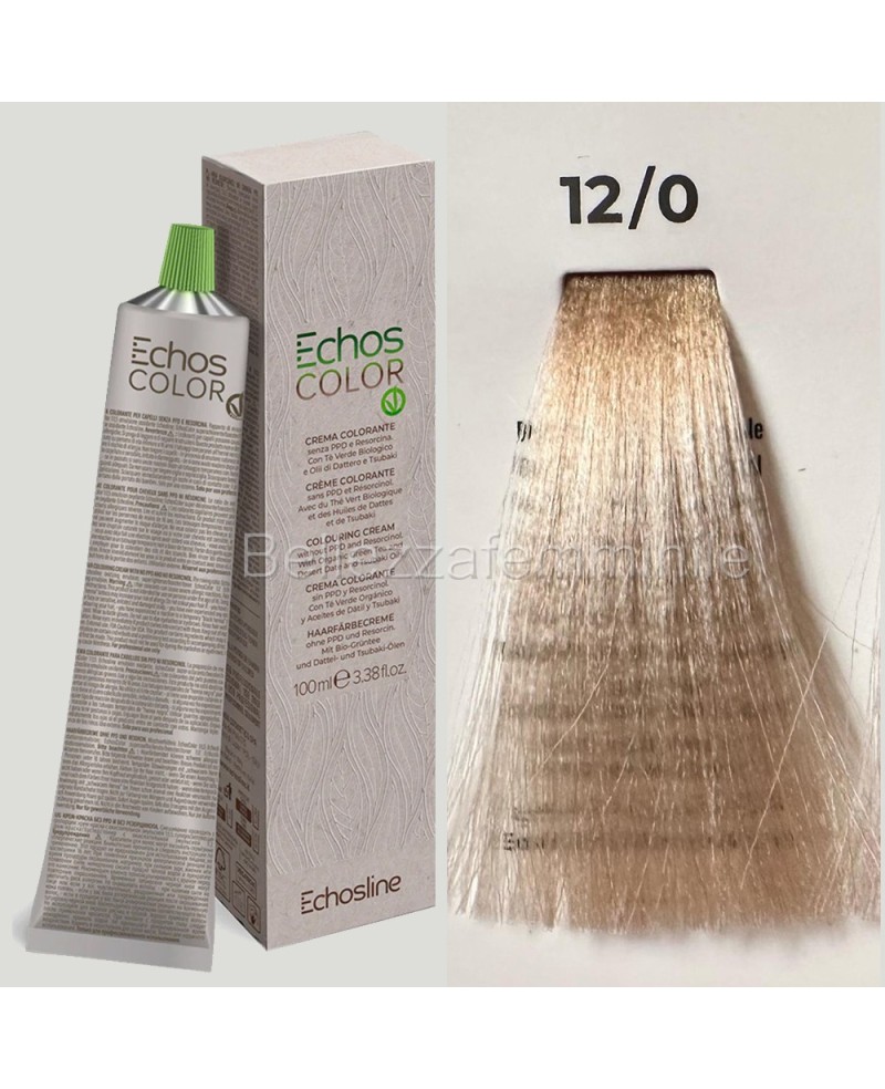 Tinta crema colore Capelli linea professionale 100 ml - Echosline senza PPD e Resorcina